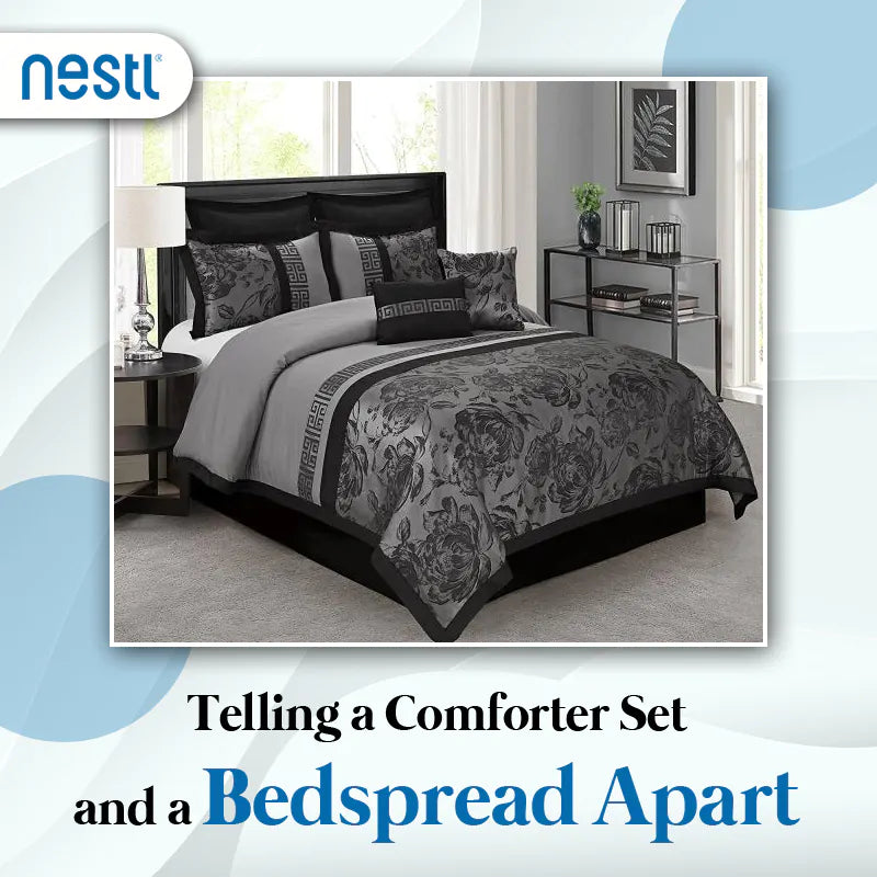 Telling a Comforter Set and a Bedspread Apart