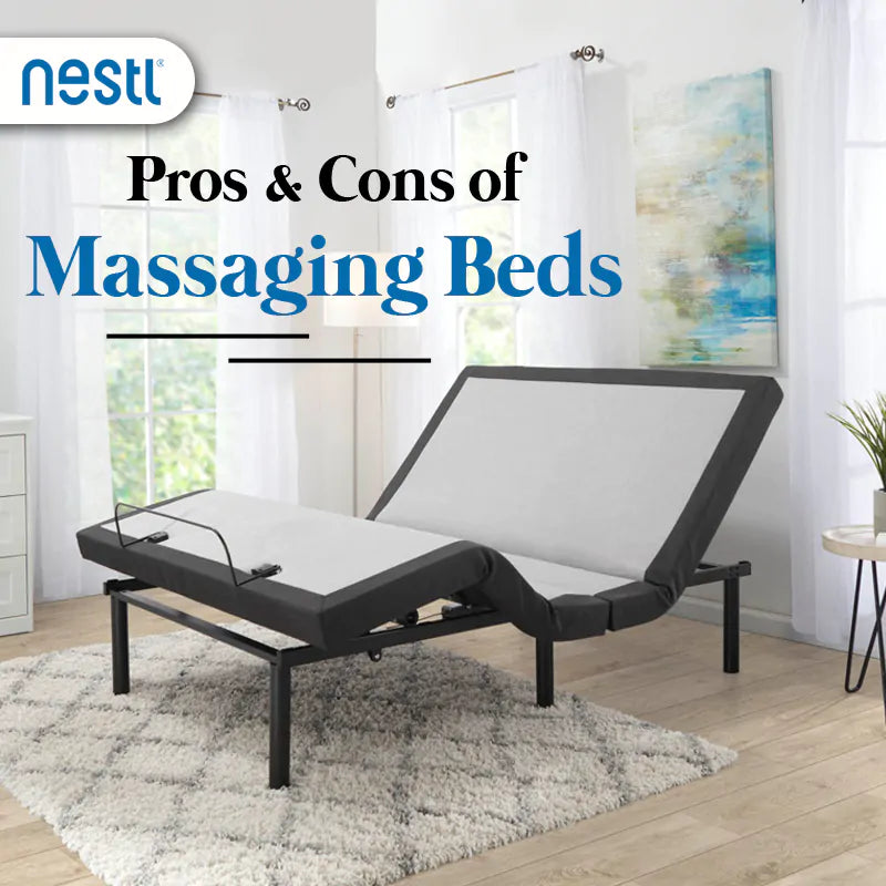 Understanding the Pros & Cons of Massaging Beds – Nestl Bedding