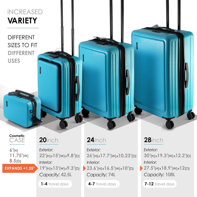 22 x 18 x 10 luggage sale