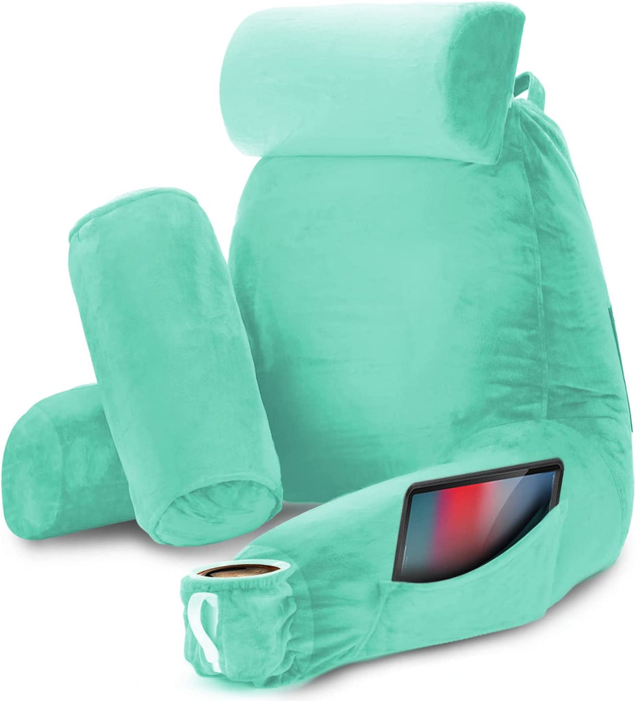 Nestl Knee Pillow with Cooling Cover and Adjustable Strap - 10.6