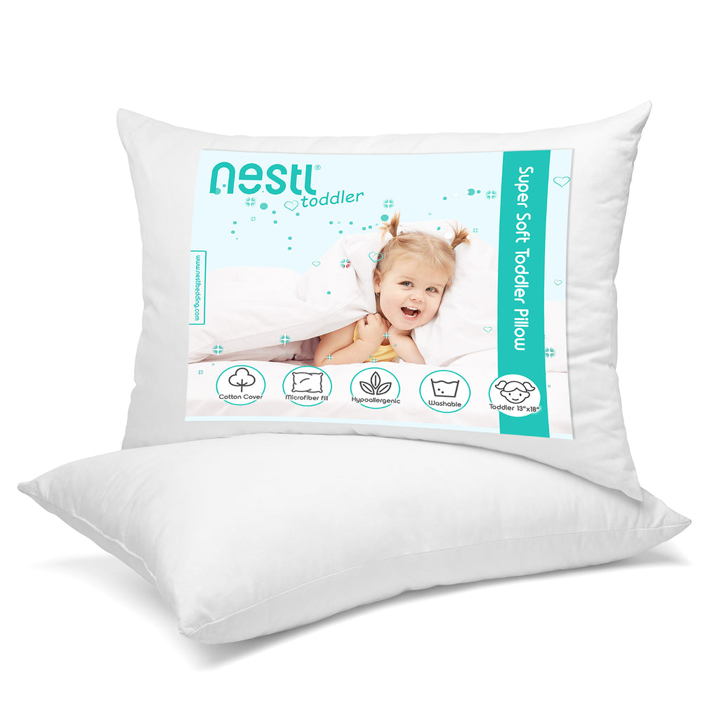 Nestl 100% Organic Cotton Toddler Pillow